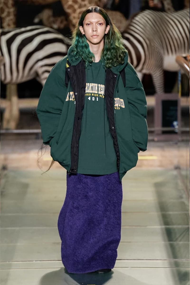 巴黎時裝周 − Vetements 發佈 2019 秋冬系列