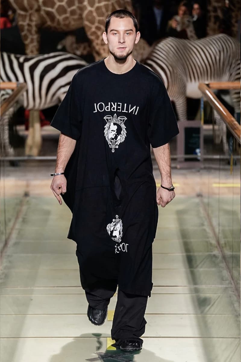 巴黎時裝周 − Vetements 發佈 2019 秋冬系列