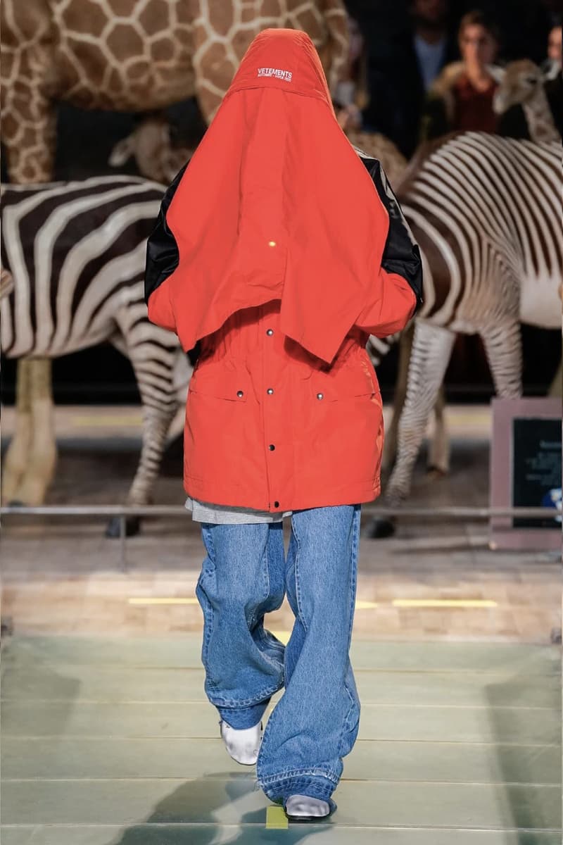 巴黎時裝周 − Vetements 發佈 2019 秋冬系列