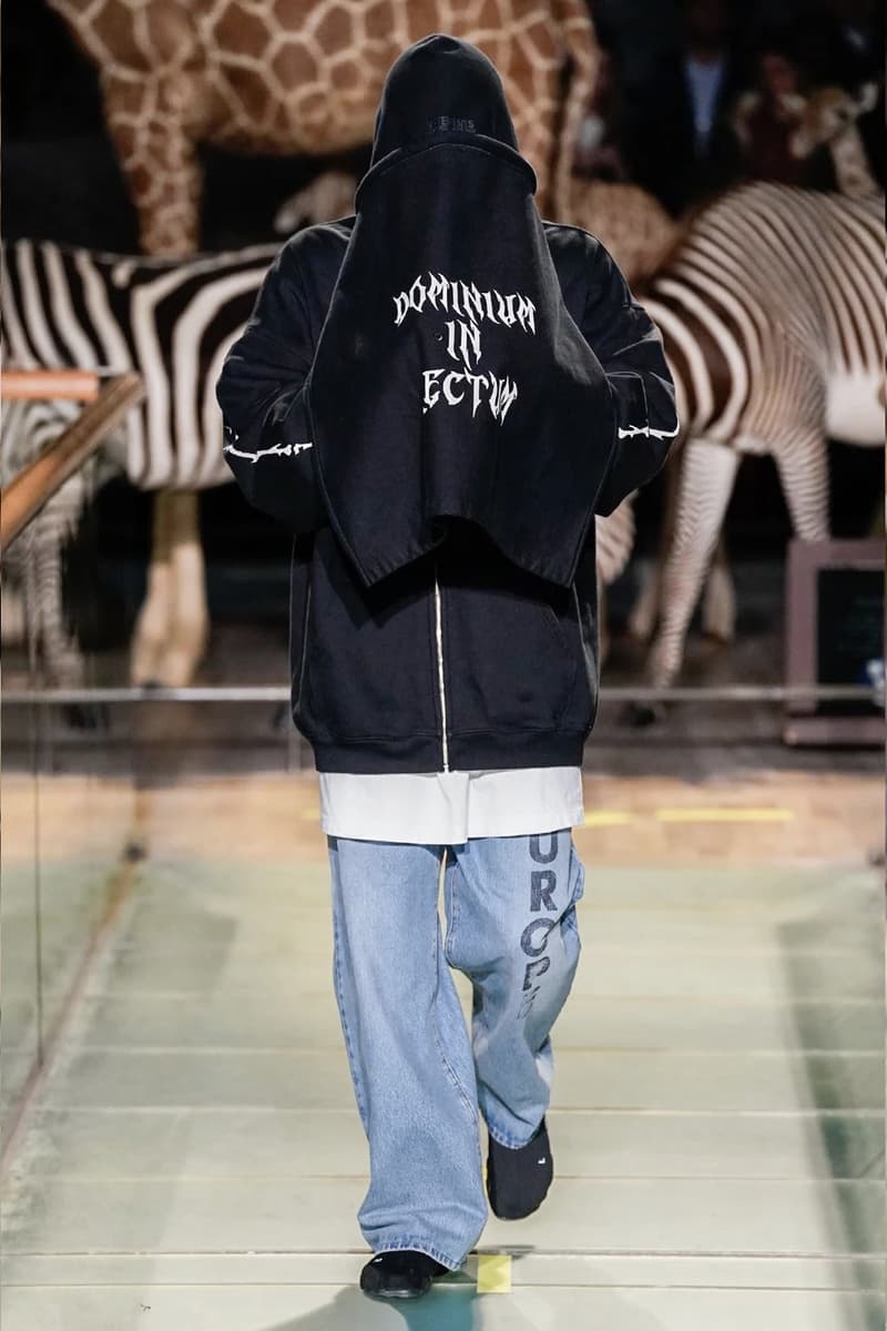 巴黎時裝周 − Vetements 發佈 2019 秋冬系列