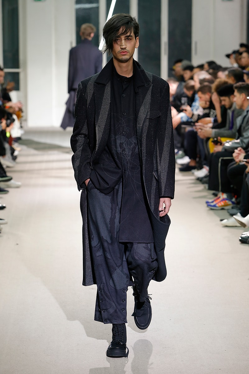 巴黎時裝周 − Yohji Yamamoto 發佈 2019 秋冬系列