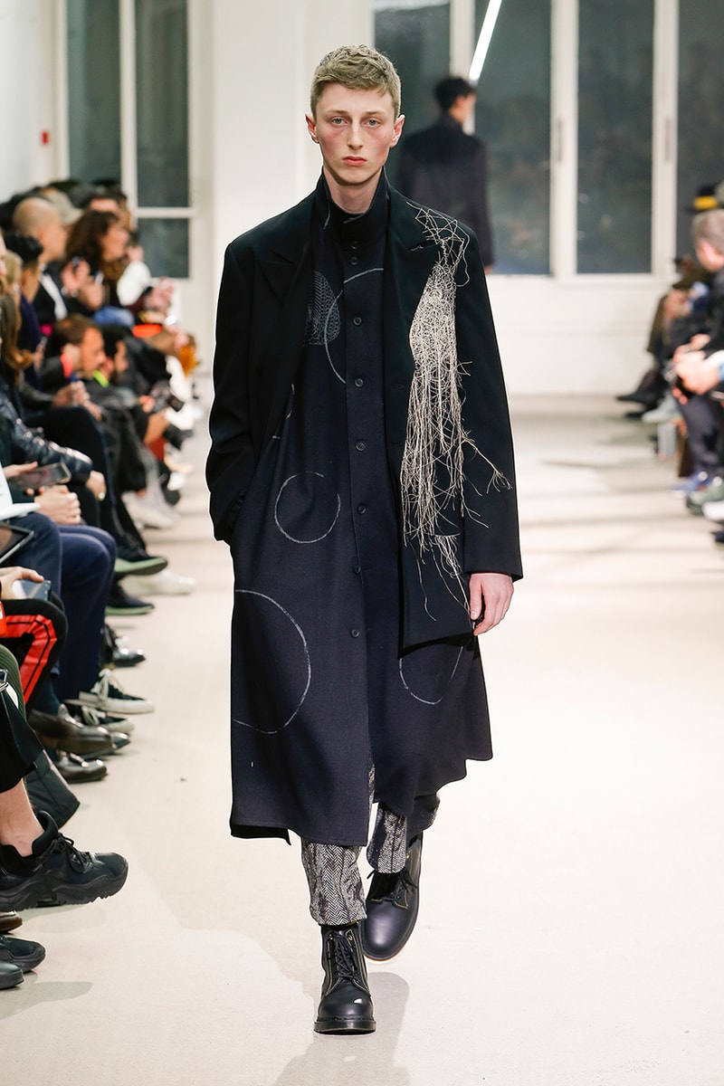 巴黎時裝周 − Yohji Yamamoto 發佈 2019 秋冬系列