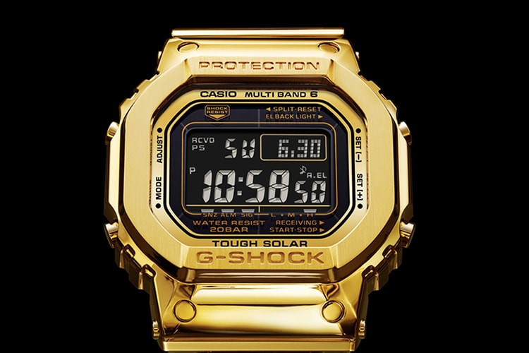 史上最貴!究極奢華之 18K 純金 G-Shock DW-5000 發售情報公開