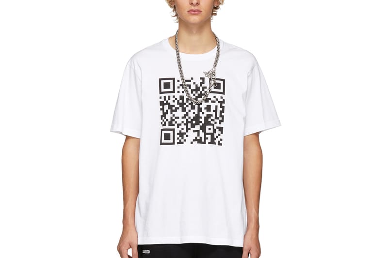 無言以對－Vetements 推出印上「QR Code」的 Print Tee