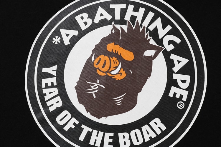 豬猿屋潤-A BATHING APE® 2019 豬年限定單品登場
