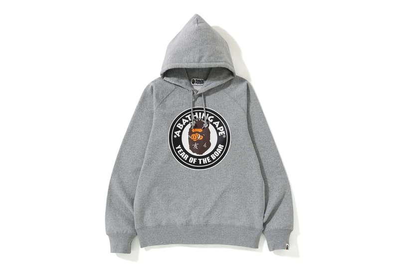 豬猿屋潤－A BATHING APE® 2019 豬年限定單品登場