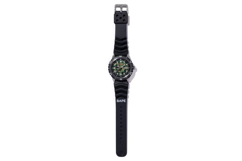 A BATHING APE® x SEIKO 聯乘日本限定潛水腕錶