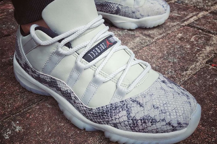 近賞 Air Jordan 11 Low SE 全新「Snakeskin」蛇紋設計