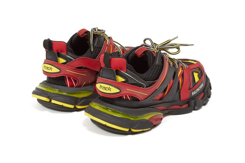 Balenciaga 人氣戶外鞋款 Track 全新紅黑配色上架