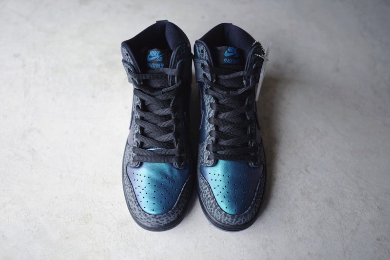 近賞 Black Sheep x Nike SB 全新聯乘 Dunk High「Black Hornet」配色