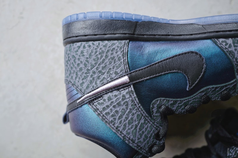 近賞 Black Sheep x Nike SB 全新聯乘 Dunk High「Black Hornet」配色