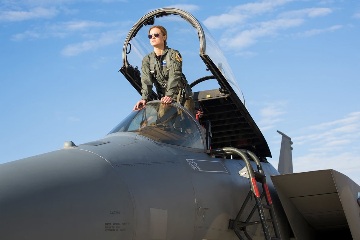 Captain Marvel 全新預告揭示 Brie Larson 駕駛 F-16 戰機