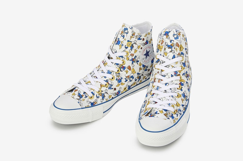 日本 Converse x Disney 推出 Donald Duck 主題鞋款系列