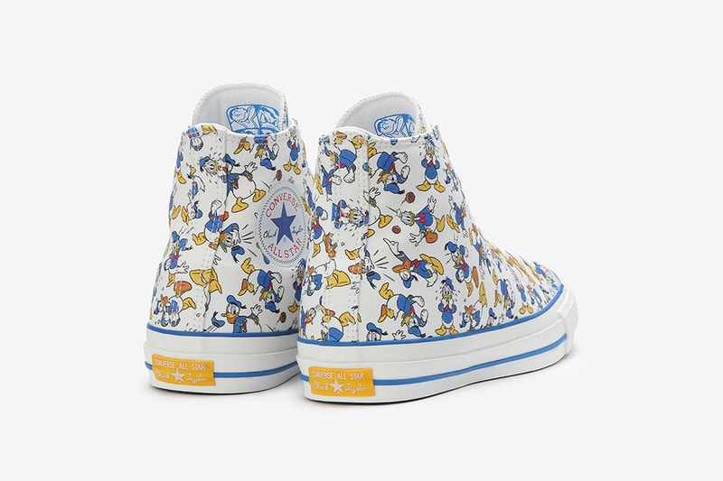 日本 Converse x Disney 推出 Donald Duck 主題鞋款系列