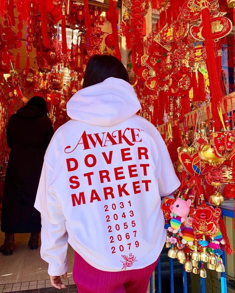 AWAKE NY 攜手 Dover Street Market 打造中國新年限定 T-Shirt