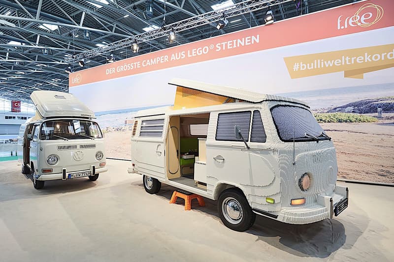 LEGO 認證大師之作！以真實比例 1:1 還原 Volkswagen T2 經典露營車