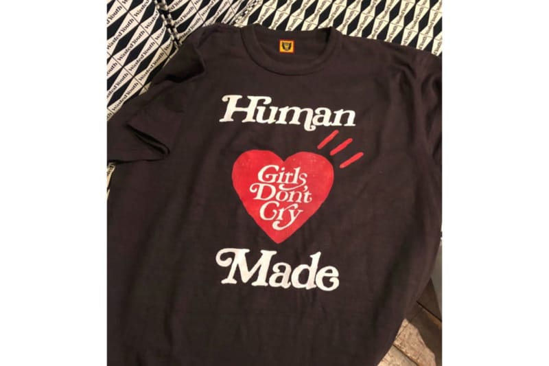 搶先預覽 Girls Don't Cry x HUMAN MADE 全新聯乘企劃