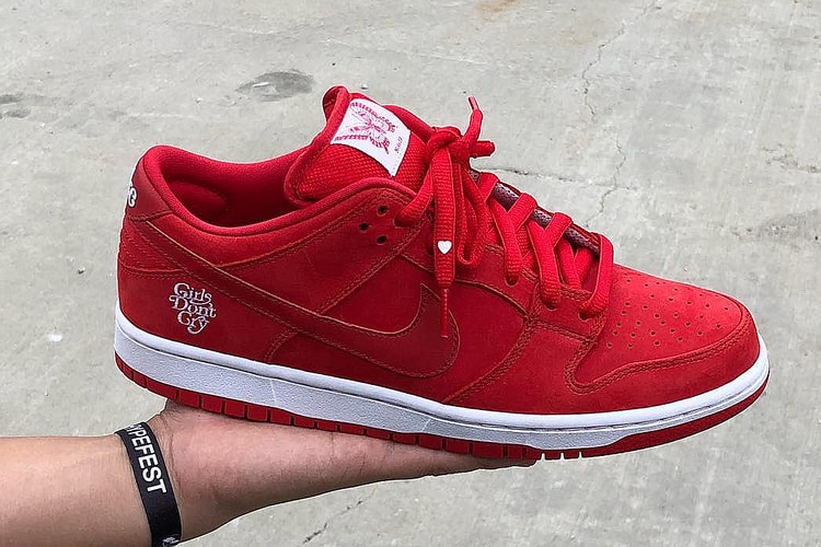 Verdy 曝揭 Girls Don't Cry x Nike SB Dunk Low 的發佈訊息!