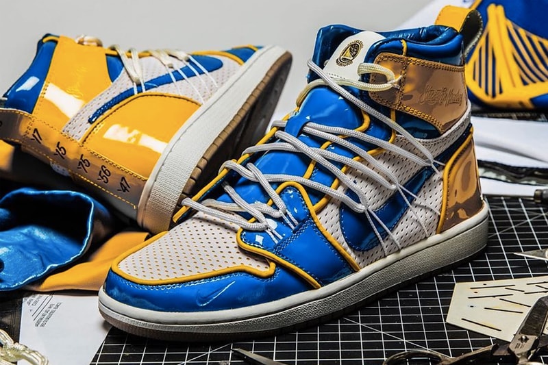 Golden State Warriors 攜手 The Shoe Surgeon 打造定製聯乘 Air Jordan 1