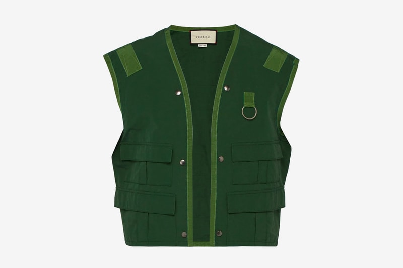高端戶外單品－Gucci 推出天價 Logo 背心