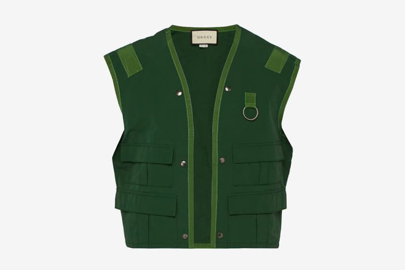 高端戶外單品-Gucci 推出天價 Logo 背心