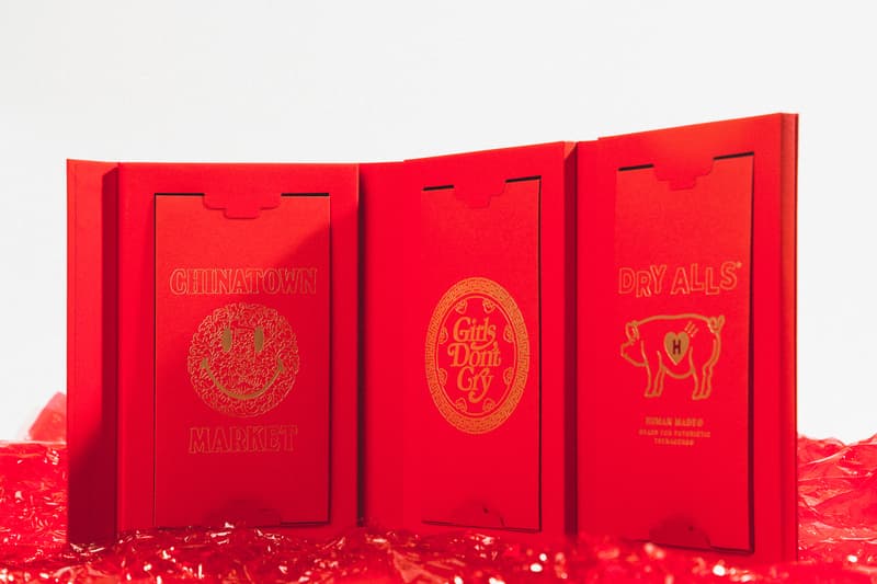 中國農曆新年特備!送出 HBX 別注 Human Made、Girls Don't Cry 和 Chinatown Market 利是封