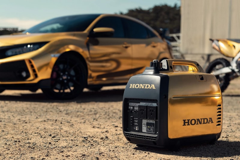 金碧輝煌 − Honda 打造 NSX & Civic Type R 全金色調 50 週年別注車型