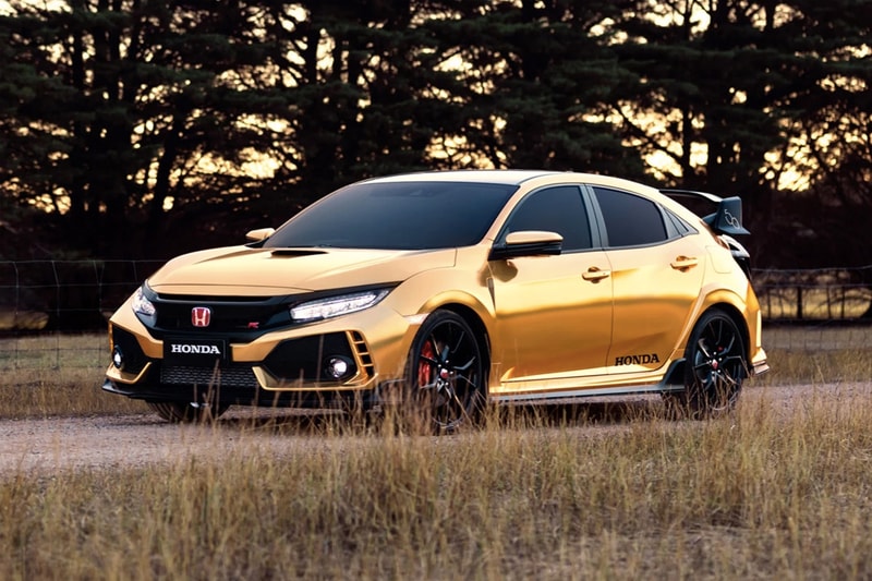 金碧輝煌 − Honda 打造 NSX & Civic Type R 全金色調 50 週年別注車型