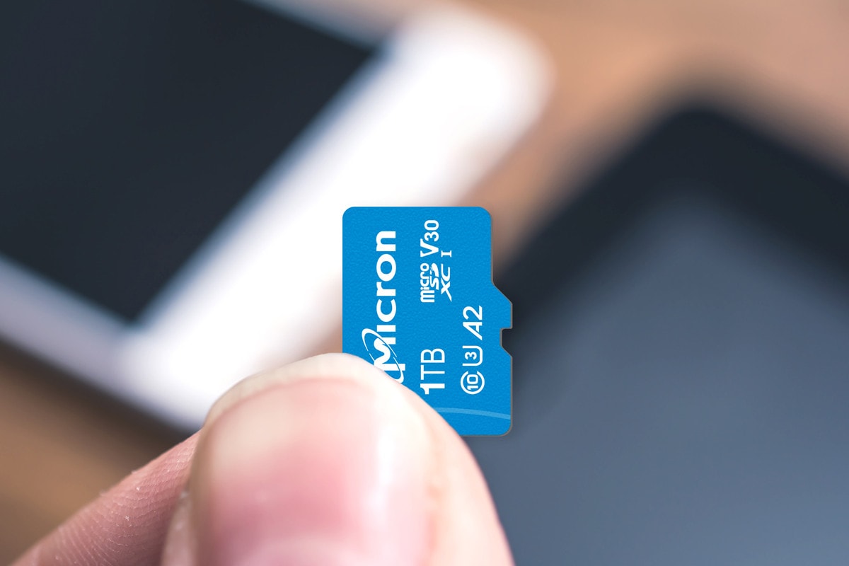 SanDisk 與 Micron 發表全球首款 1 TB microSD 卡
