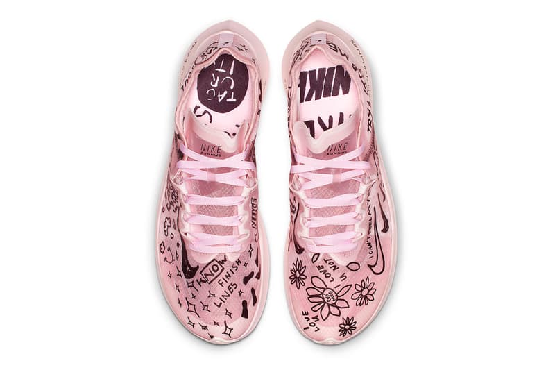 Nathan Bell x Nike 攜手打造手繪風格別注 Zoom Fly SP 鞋款