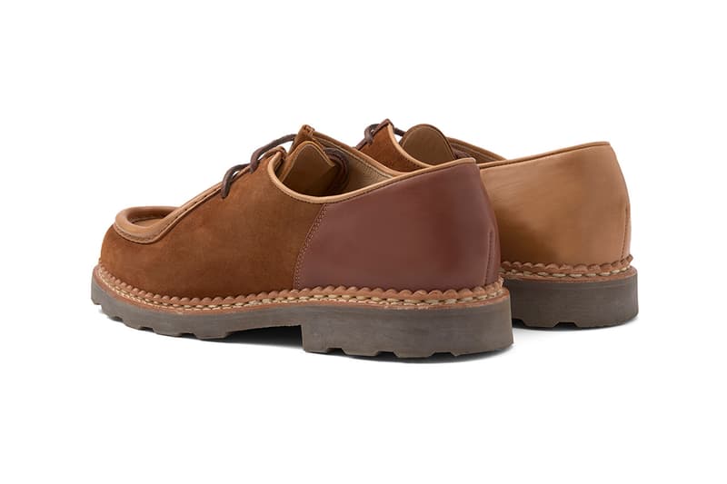 YMC x Paraboot 聯手推出別注版拼色 Michael