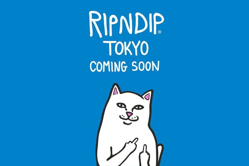 超人氣 中指貓 Ripndip 東京旗艦店開催 Hypebeast