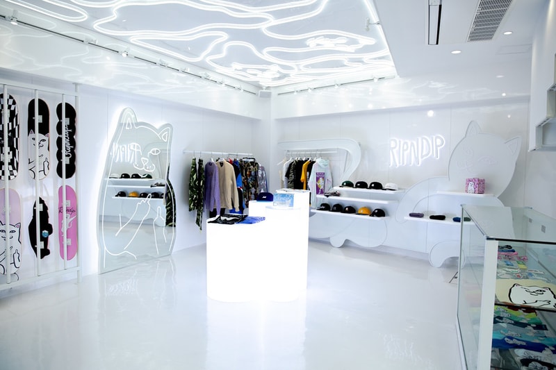 率先走進「中指貓」RIPNDIP 東京旗艦店
