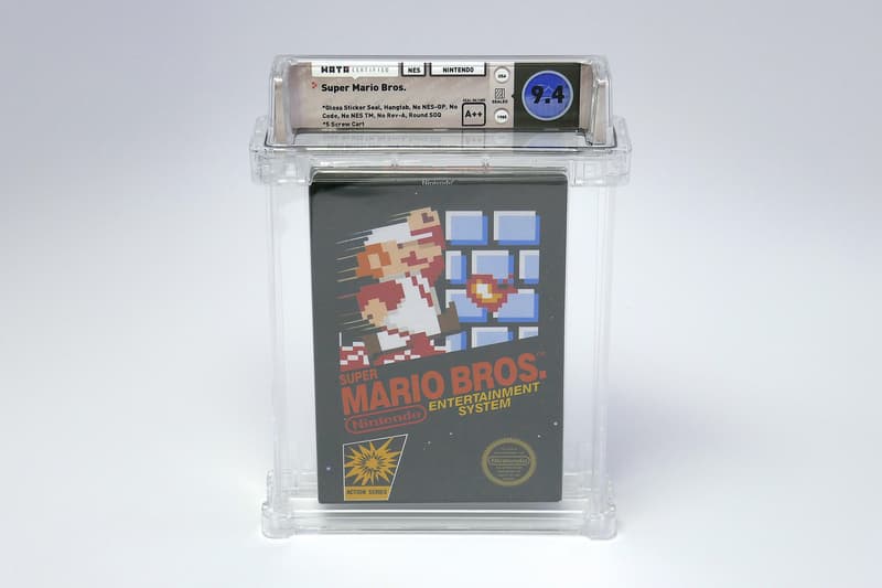 史上最貴遊戲!1985 年全未開封《Super Mario Bros.》以天價成交