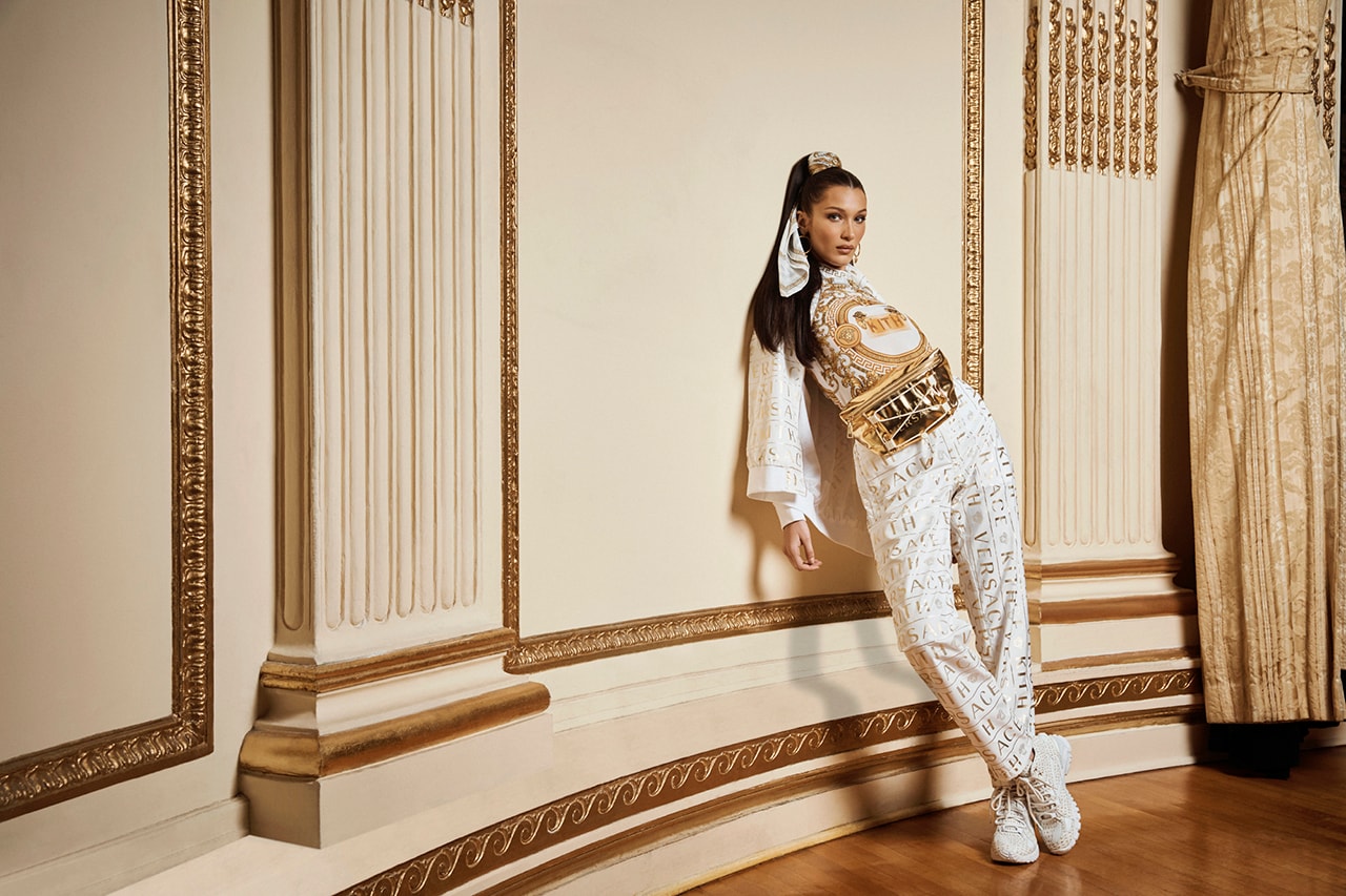 Bella Hadid 演繹 KITH PARK x Versace 跨界聯乘系列造型大片