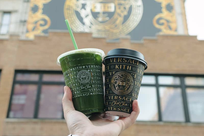 KITH x Versace 將攜手 Cha Cha Matcha 打造 Pop-Up 期間限定店