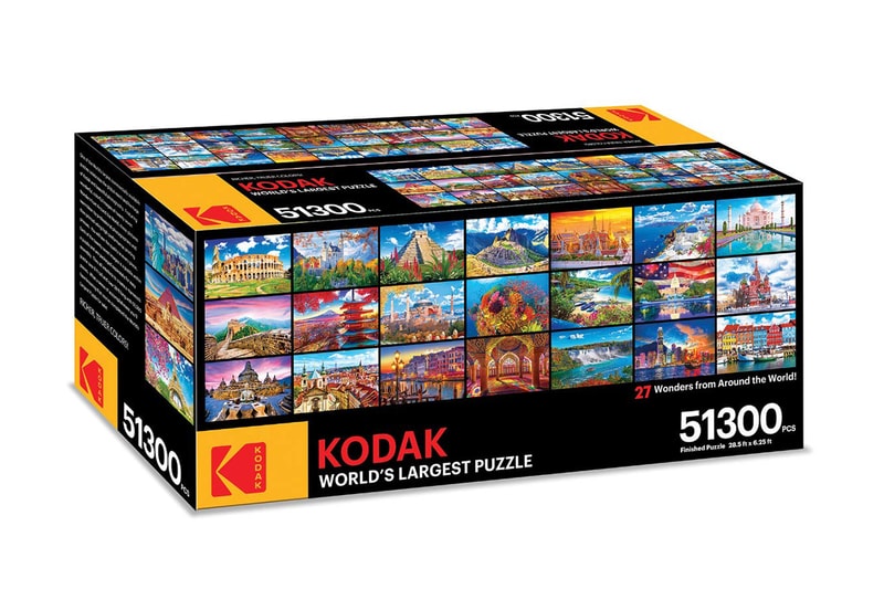 要砌多久？Kodak 推出有 51,300 塊的全球最大拼圖