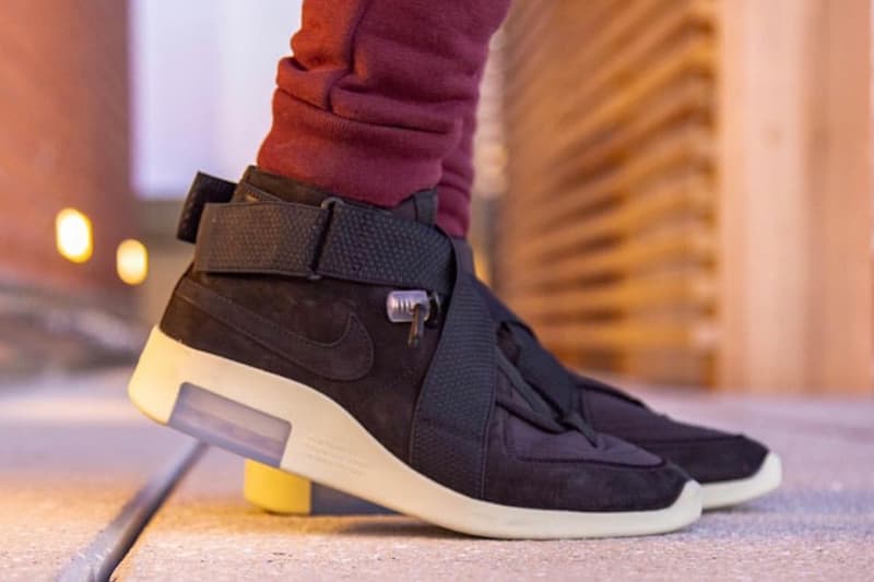 搶先預覽 Nike Air Fear of God 180「Black」最新上腳圖輯