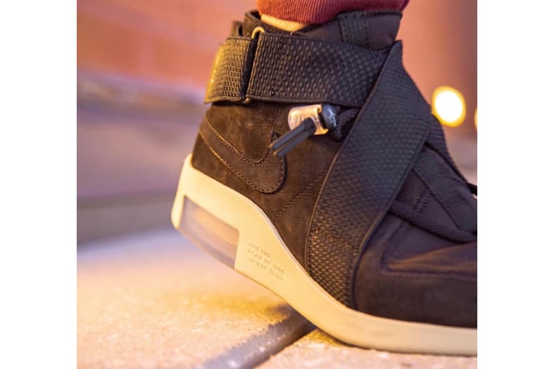 搶先預覽 Nike Air Fear of God 180「Black」最新上腳圖輯