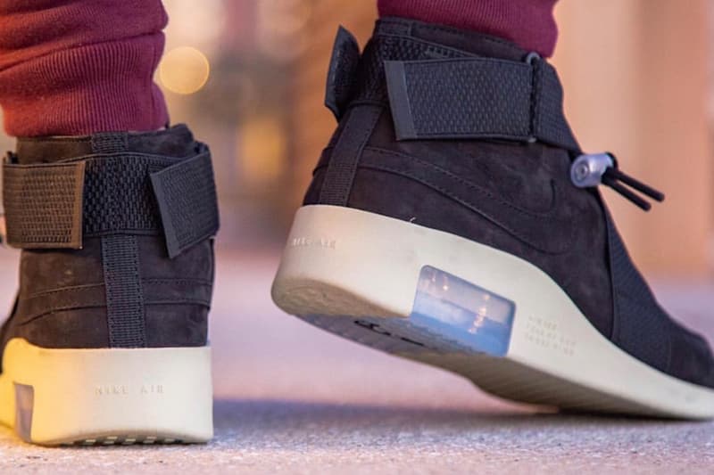 搶先預覽 Nike Air Fear of God 180「Black」最新上腳圖輯