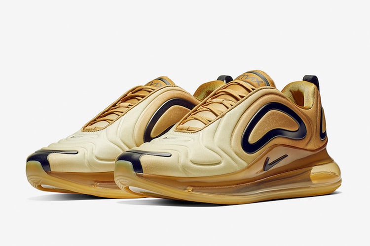 黃金鍛造-Nike Air Max 720 全新配色設計「Desert Gold」