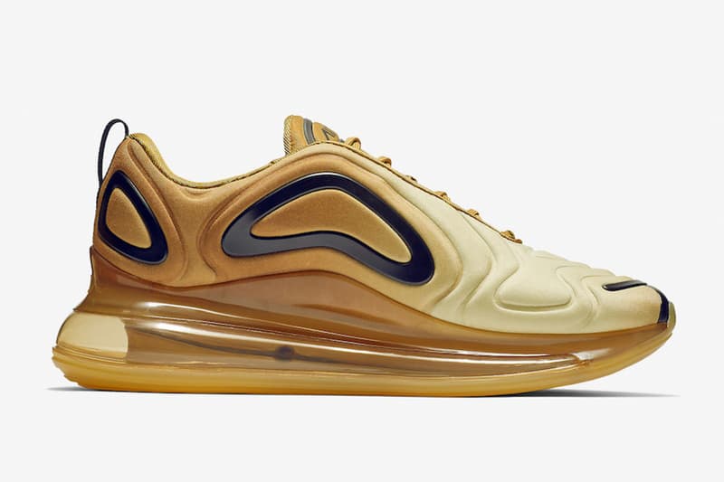 黃金鍛造－Nike Air Max 720 全新配色設計「Desert Gold」