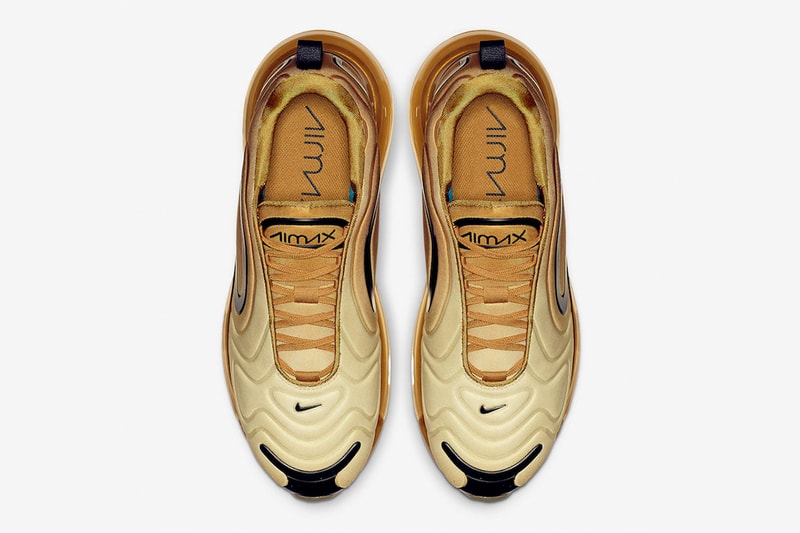 黃金鍛造－Nike Air Max 720 全新配色設計「Desert Gold」