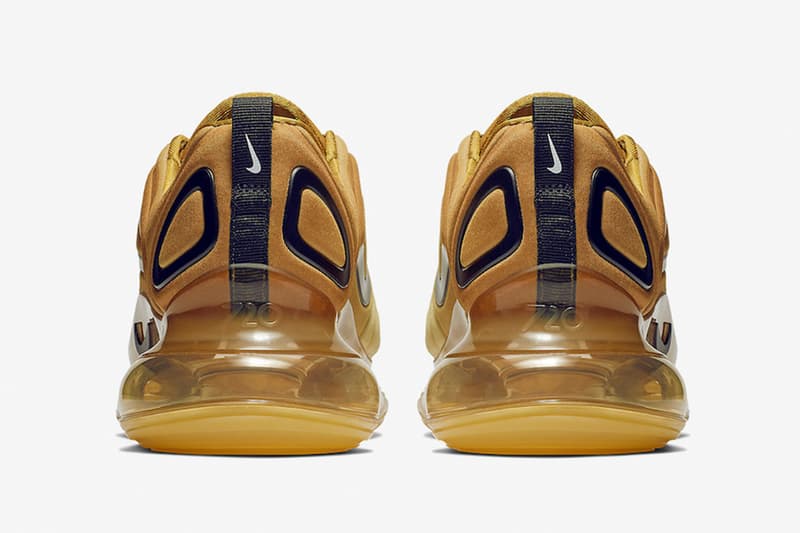 黃金鍛造－Nike Air Max 720 全新配色設計「Desert Gold」