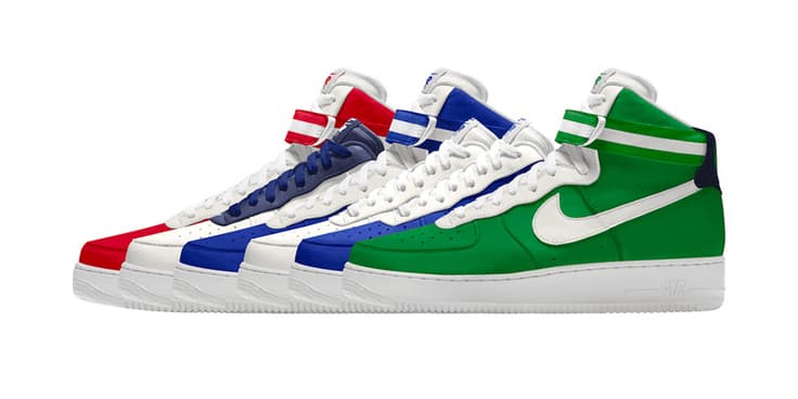 NIKEiD 為 Air Force 1 推出「NCAA 瘋狂三月」特別定製選項