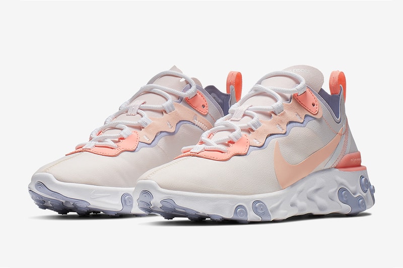 Nike React Element 55 釋出全新「Pale Pink」配色
