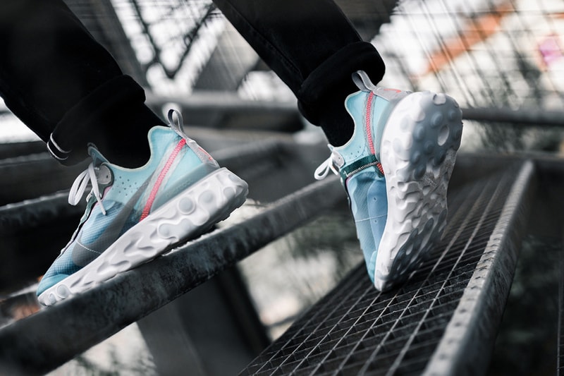 着用近賞 Nike React Element 87「Royal Tint」配色