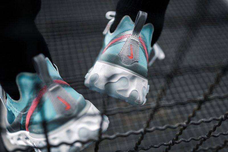着用近賞 Nike React Element 87「Royal Tint」配色