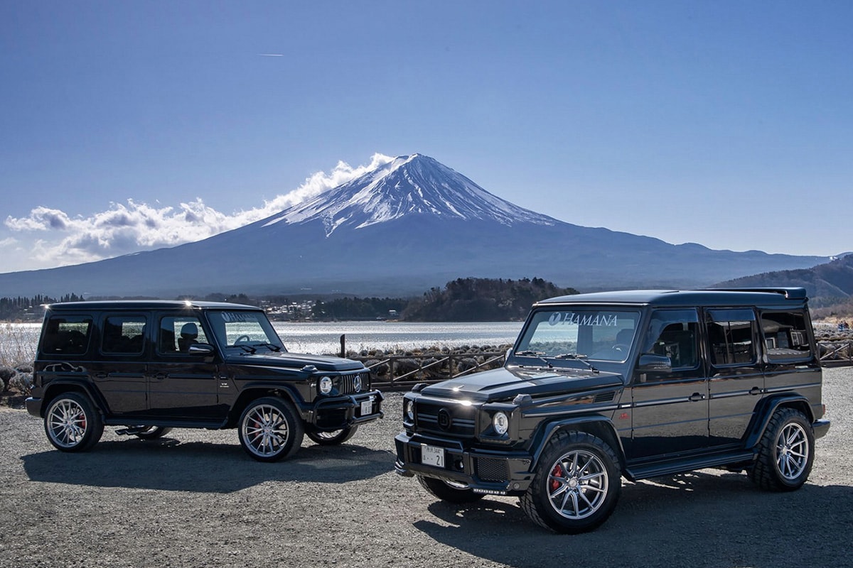 富士山下の霸氣－兩代 Mercedes-AMG G63 同場比較相集