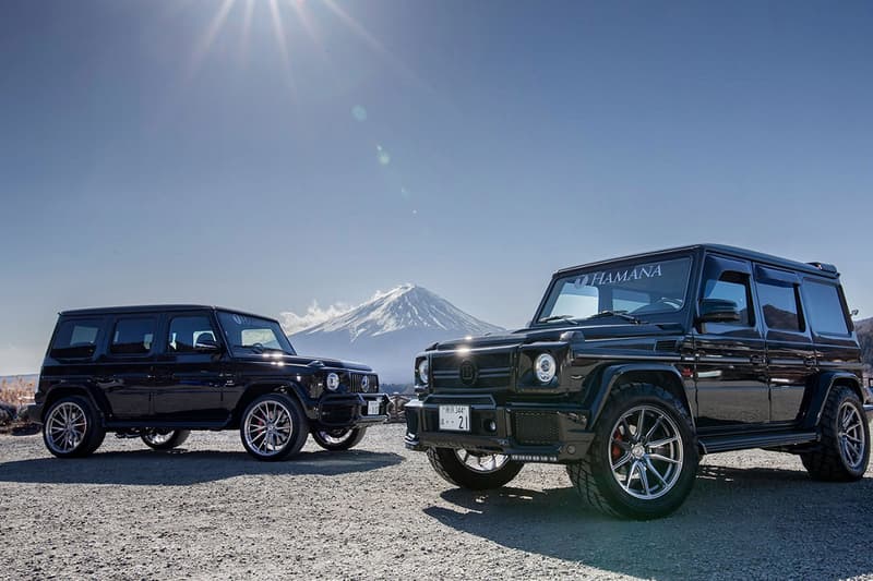 富士山下の霸氣－兩代 Mercedes-AMG G63 同場比較相集